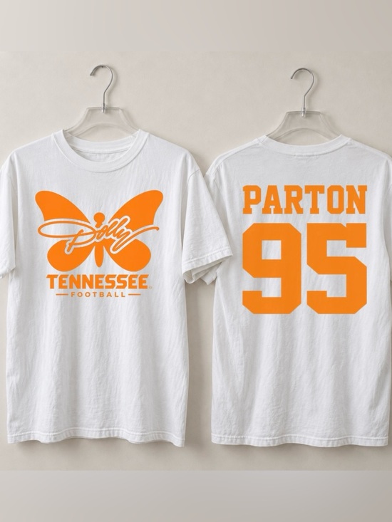 Gildan Tops - Dolly Parton Tennessee 95 T-Shirt Country Music Football Tee - Gildan 5000